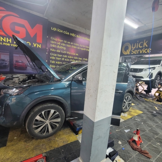 Quy trình bảo dưỡng và phụ tùng thay thế Peugeot cấp 40.000 km