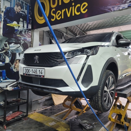 Quy trình bảo dưỡng và phụ tùng thay thế Peugeot cấp 40.000 km